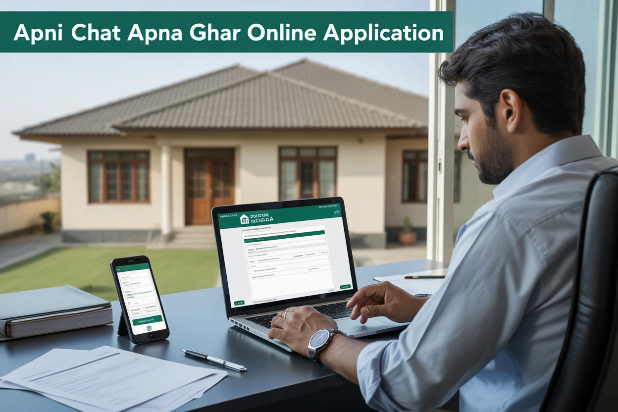 How to apply for Apni Chhat Apna Ghar online?